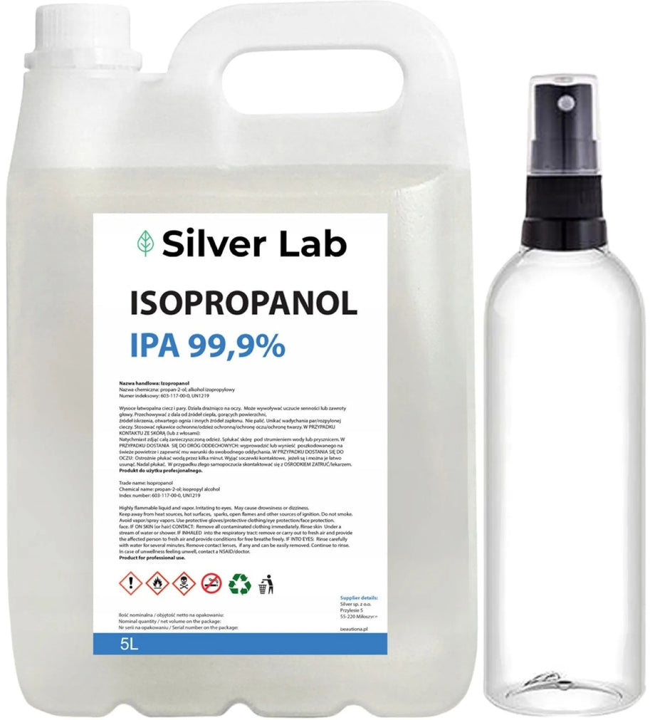 3x 1 L Isopropanol 99,9% in 1 Liter Flaschen